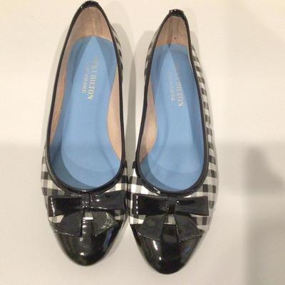 Lot. 8511. Nicky Hilton x French Sole Ballerina Flat, 8.5