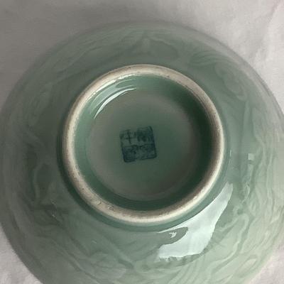 Lot 8424. Kangxi Qing Dynasty Chinoiserie Porcelain Bowl & Pot/Saucer