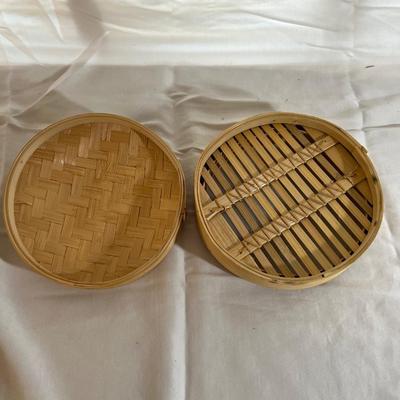 Wood Kitchen Serving Accessories & Bamboo Steamer (K-MK)