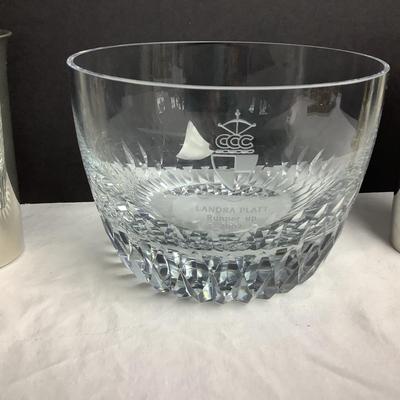 Lot 8521  Chevy Chase Club Books/ Mint Julep Cup / Crystal Bowl
