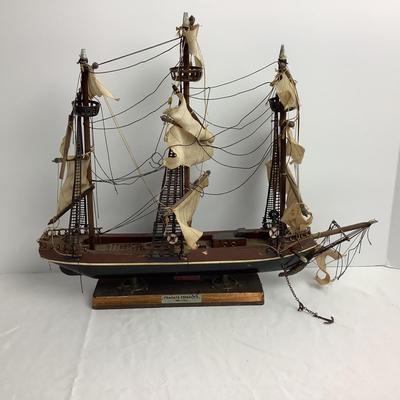 Lot 8523. Wooden Ship Model, Fragata Espanola - ANO 1780, made in Spain