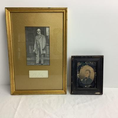Lot 8525. Antique Portraits- One of Robert E. Lee