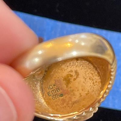 10kt gold ring
