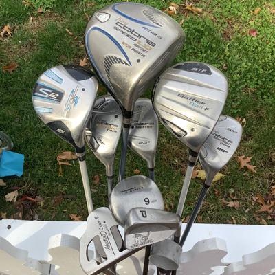 8460 Callaway Hyper Lite Bag with King Cobra Clubs