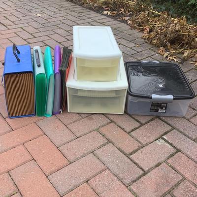 8464 Acordian Files and Office Supplies