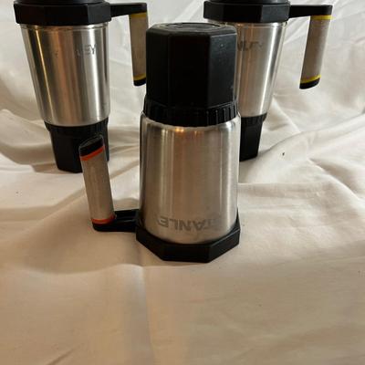 Two Cuisinart Coffee Makers & Thermal Mugs (K-MK)