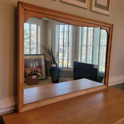 Permacraft Furniture Wooden Seven Drawer Dresser with Mirror (DB-CE)