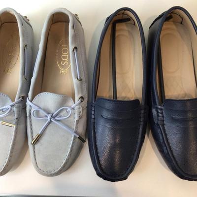 Lot. 8551. 2 Pairs Driving Shoes by TOD'S