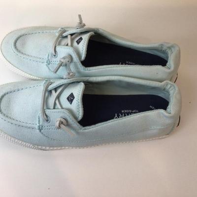Lot.8555. Two Pairs of  Sperrys & Superga Ladies Shoes