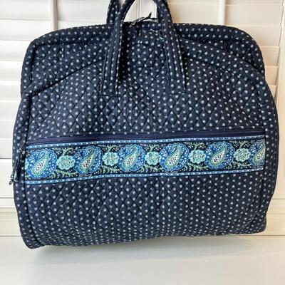 8578 large Very Bradley Navy Blue Garment Bag