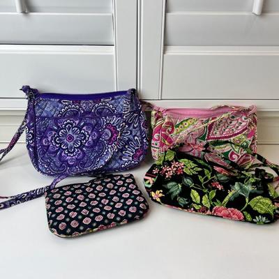 8580 4 pc Vera Bradley Assorted Handbags