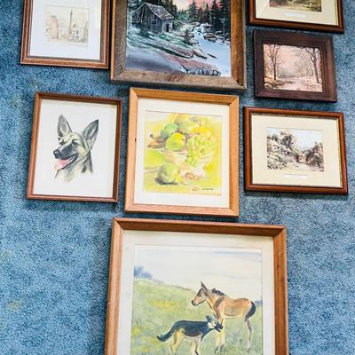 Collection of Wood Frames (BR1-JM)