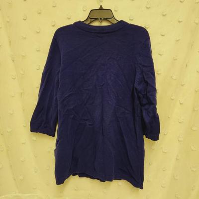 D&CO XL DARK BLUE NEW SWEATER