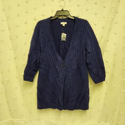 D&CO XL DARK BLUE NEW SWEATER