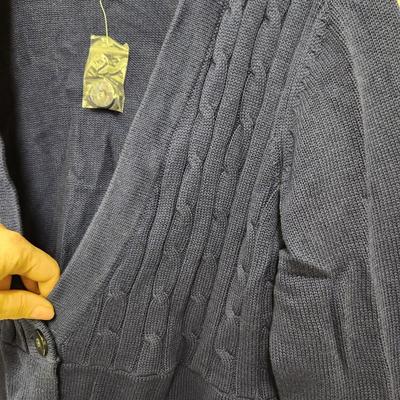 D&CO XL DARK BLUE NEW SWEATER