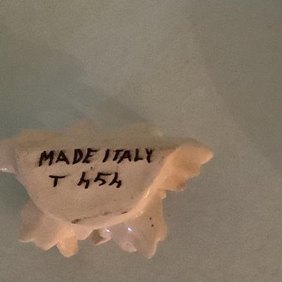 Lot 8544. Nine Porcelain Place-card Holders, made in Italy