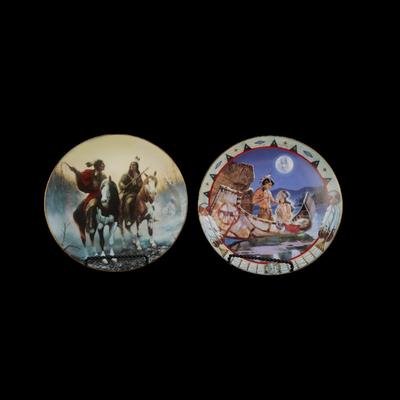 Set of Native American Collectors Plates