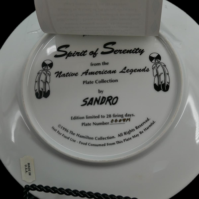 Set of Native American Collectors Plates