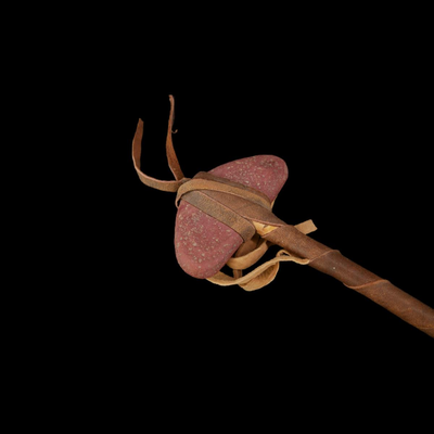 Stone Axe and Heart Art Pieces