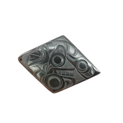 Native American Hand-Carved Pendant