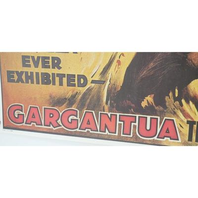 Ringling Bros and Barnum & Bailey Gorilla Circus Poster