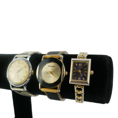 Vintage Elgin Sportsman, St. Bernard, and Claremont Watches