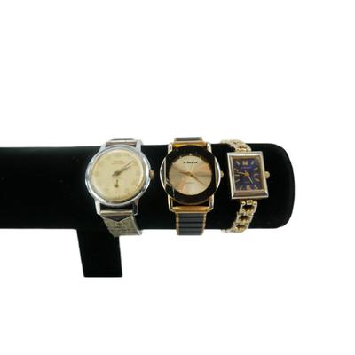 Vintage Elgin Sportsman, St. Bernard, and Claremont Watches