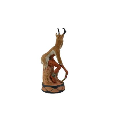 Vintage Ski Country Antelope Dancer Decanter