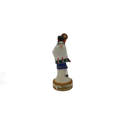Vintage Ski Country Basket Dancer Decanter