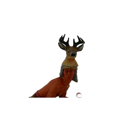 Vintage Ski Country Deer Decanter