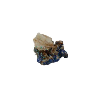 Linarite, Malachite, Fluorite, Quartz Specimen