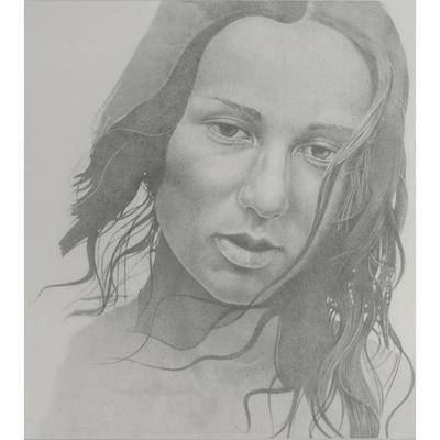 Original Portrait of Young Woman  
