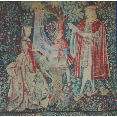 Reproduction of Antique Gobelin Tapestry