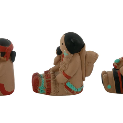 Miniature Native American Figurines