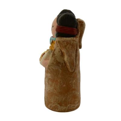 Handmade Signed Native American Corn Maiden Figurine