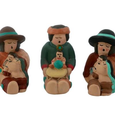 Miniature Native American Figurines