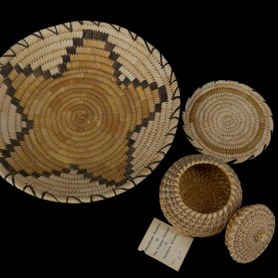 Handmade Tohono O'odham and Papago Baskets