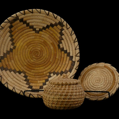 Handmade Tohono O'odham and Papago Baskets