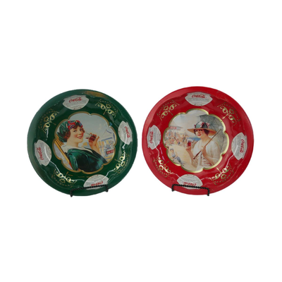 Vintage Coca-Cola Serving Tins