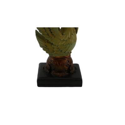 Green Swan Statue
