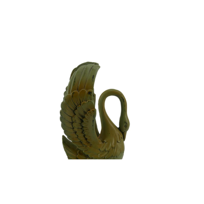 Green Swan Statue