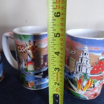 LOT 97. MUGS AND GLASSES