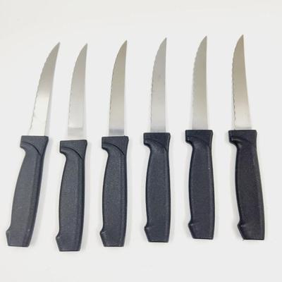 6PC SET OF NEW UNBRANDED STEAK KNIVES