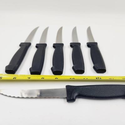 6PC SET OF NEW UNBRANDED STEAK KNIVES