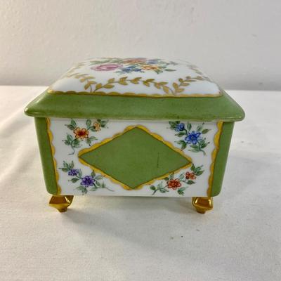 LIMOGES Porcelain Trinket Box