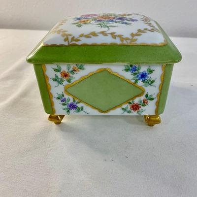 LIMOGES Porcelain Trinket Box