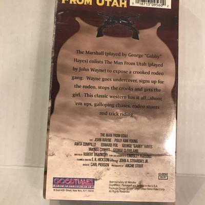 The Man From Utah VHS New in Packaging