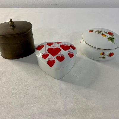 TRINKET BOX SET OF 3