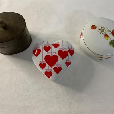 TRINKET BOX SET OF 3