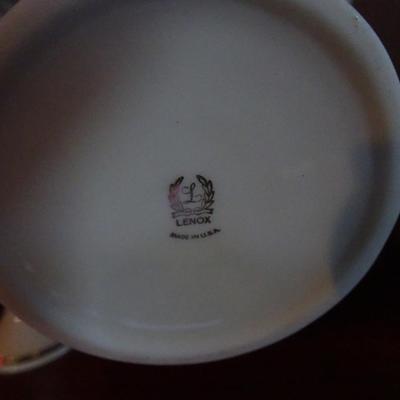 LOT 108. LENOX CHINA
